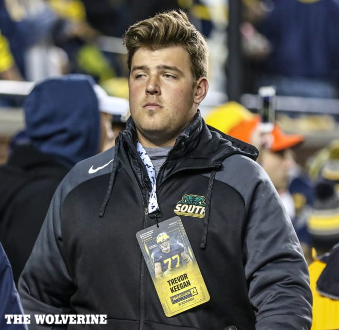 Crystal Lake (Ill.) South four-star offensive tackle Trevor Keegan is rated as the top player from Illinois by Rivals.com. 