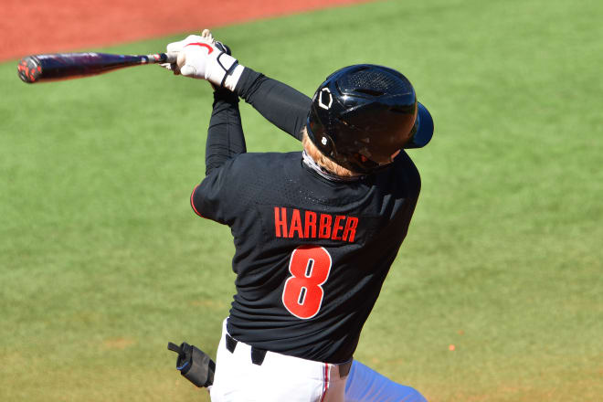 Parks Harbert (above), Connor Tate and Cory Acton each hit two home runs Saturday.