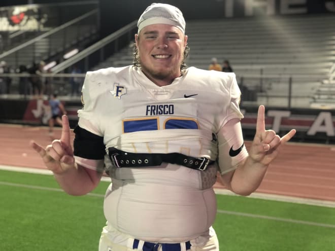 4-star OL Cole Hutson is putting his recruiting hat on for the Longhorns.