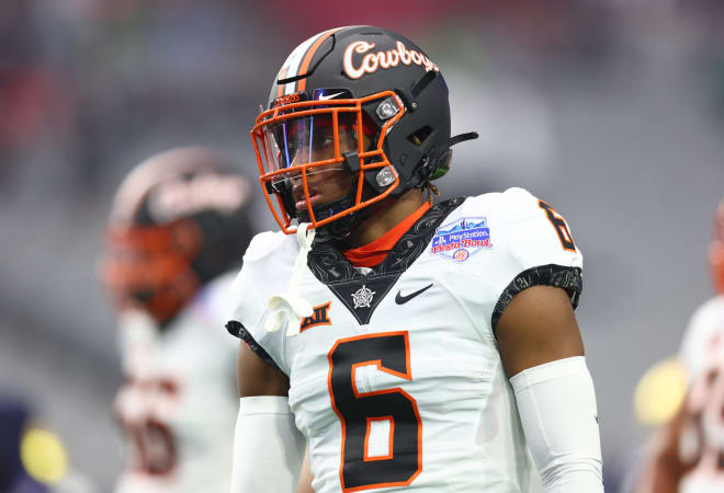 Former Oklahoma State DB Jabbar Muhammed (USA Today Sports)