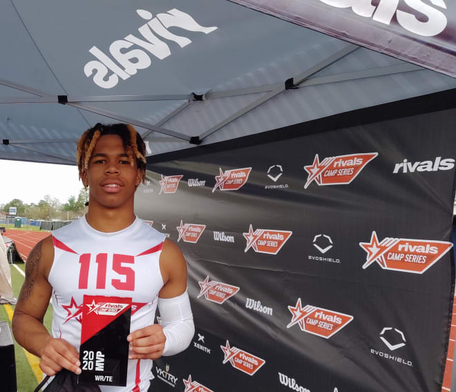 Alabama Crimson Tide 2021 target Destyn Pazon earns MVP honors at the Rivals New Orleans camp on March 8, 2020. (By Tyler Waldrep/ Bama Insider) (Tyler Waldrep)