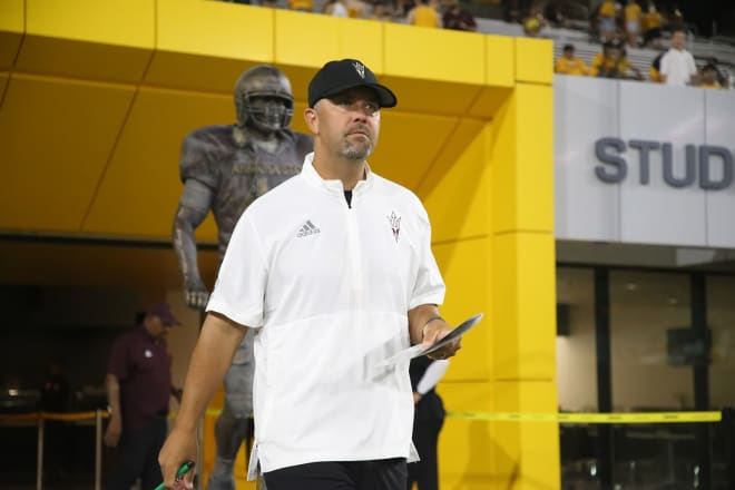 ASU's offensive coordinator leaves Tempe after two seasons