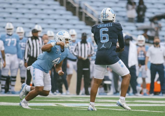 Jacolby has a year in the books now at UNC, but this summer begins the process of battling for thre QB2 job.