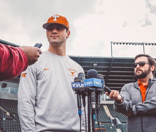 Texas hopes Blair Henley takes full command of the Friday starter role.