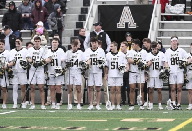 The Army Black Knights Men's Lacrosse Team - No. 1 In The Nation