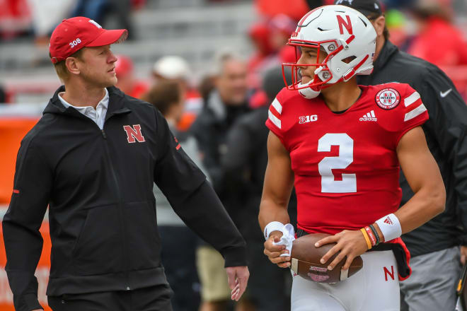 Nebraska's staff isn't worried about how Adrian Martinez will fare in another tough road environment this week.