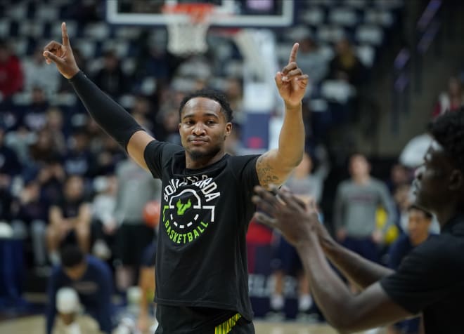 USF Bulls guard Laquincy Rideau 