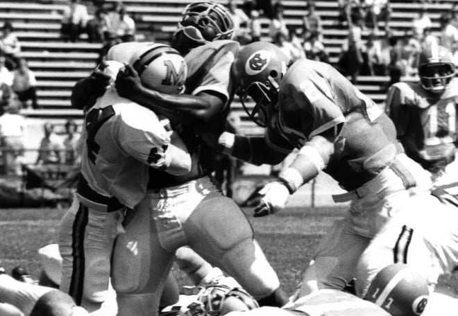 Dee Hardison starred at UNC in the 1970s and anchored one of the Tar Heels' best defenses ever.