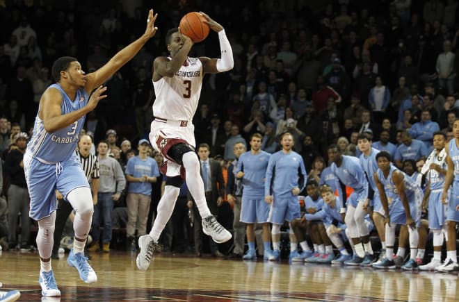 The Tar Heels did little right in stealing one over Boston College on Tuesday night.