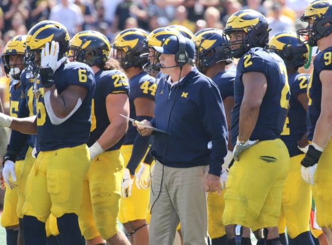 Michigan Wolverines football defensive coordinator Don Brown's crew held Army to just 3.3 yards per rush on Saturday.