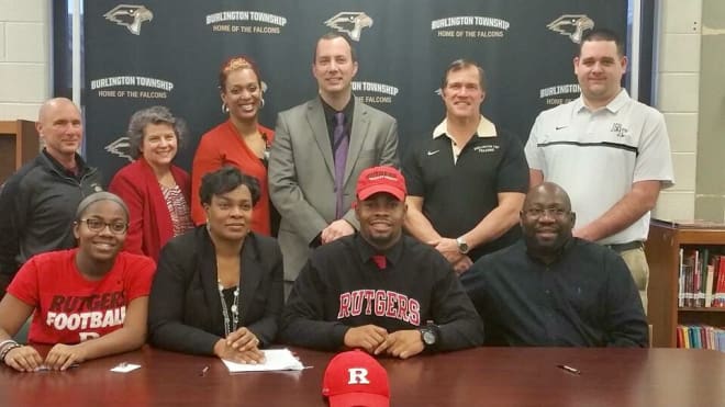 Wormley held a signing day ceremony at Burlington Township High School