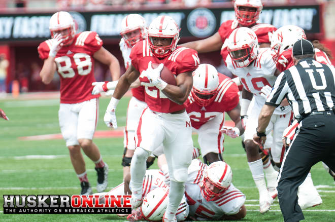 What will Nebraska's running back-by-committee approach look like in the season opener?