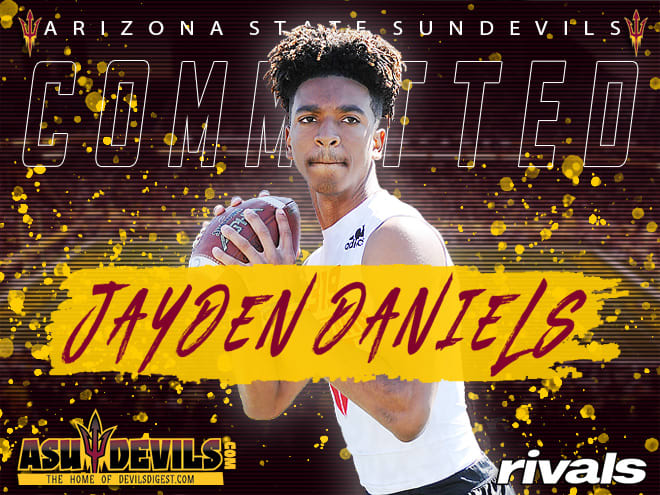 QB Jayden Daniels Takes His Time, Then Picks Arizona State - Rivals.com