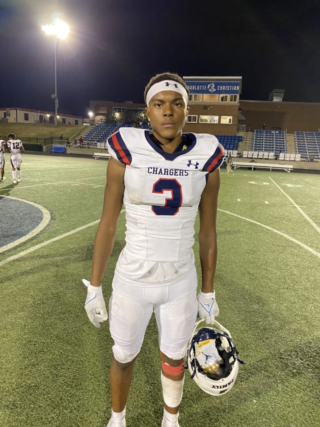 Charlotte (N.C.) Providence Day sophomore wide receiver Jordan Shipp has four scholarship offers.