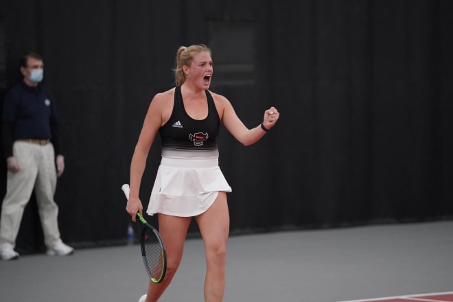 NC State women's tennis Anna Rogers