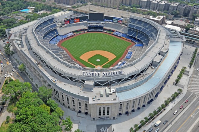 Yankee Stadium. 