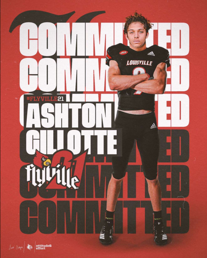 Edge rusher Ashton Gillotte is the top player for the Louisville Cardinals  football team this fall!