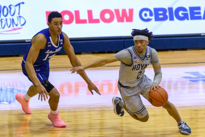 Dante Harris has shown himself an impotant player in this edition of Hoyas