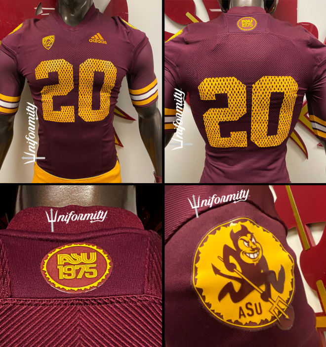 Mail Day] Arizona State Sun Devils 1975 Sunburst throwback game