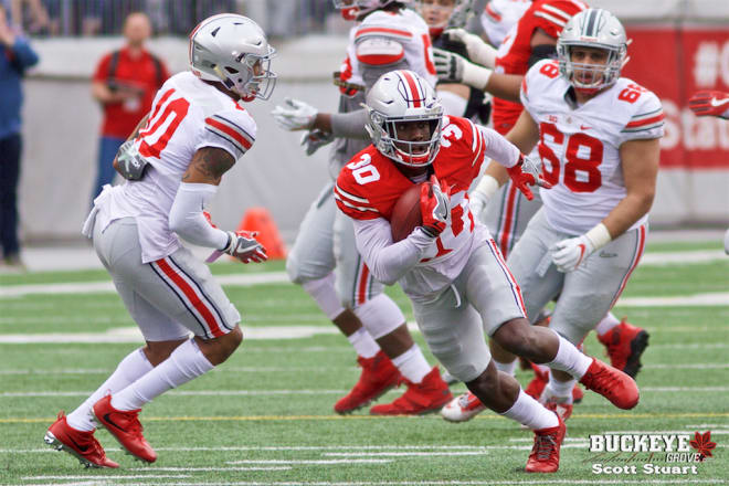 Demario McCall had a big day for Ohio State