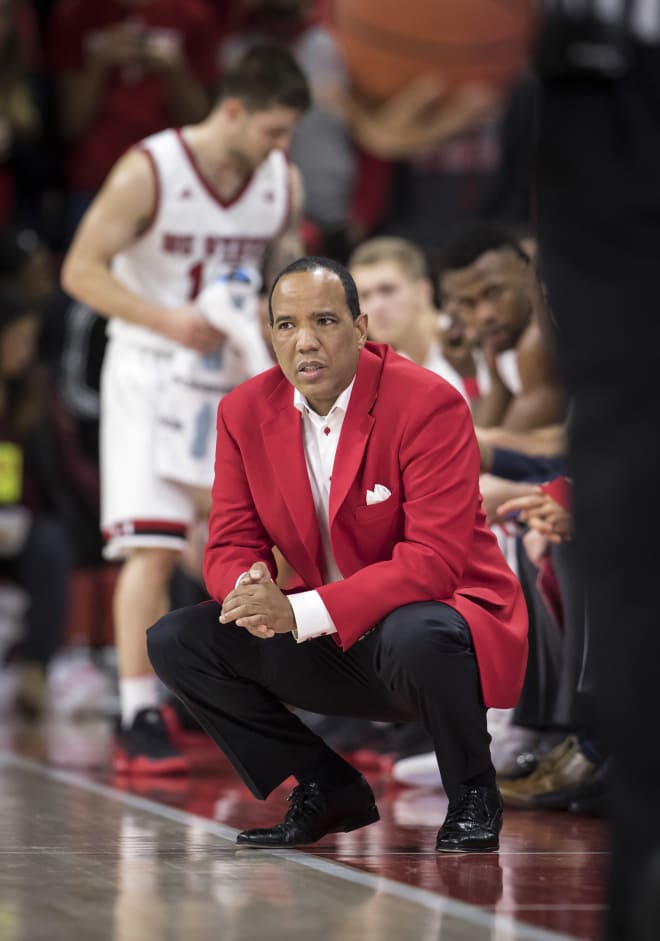 NC State Wolfpack men's basketball coach Kevin Keatts