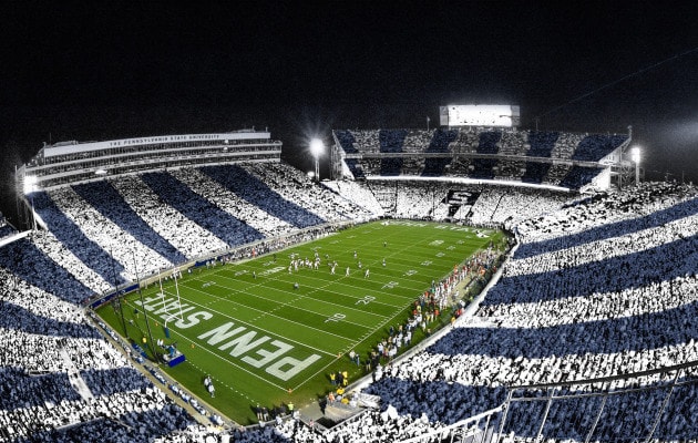 Saturday will be Senior Day for Penn State and also its annual "Stripe Out" game.