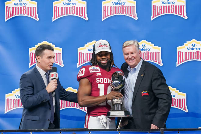 Patrick Fields was named defensive MVP of the Alamo Bowl earlier this week. 