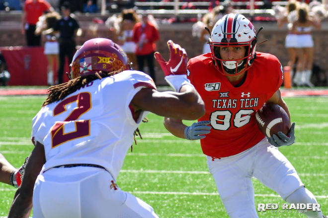 Texas Tech WR Dalton Rigdon