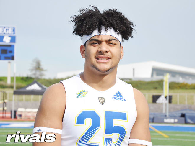 J.T. Tuimoloau is the No. 2 strongside DE and No. 4 overall prospect in the 2021 class.