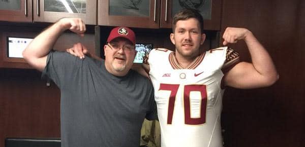 Josh Ball is done with his recruitment. He says he's a Seminole.