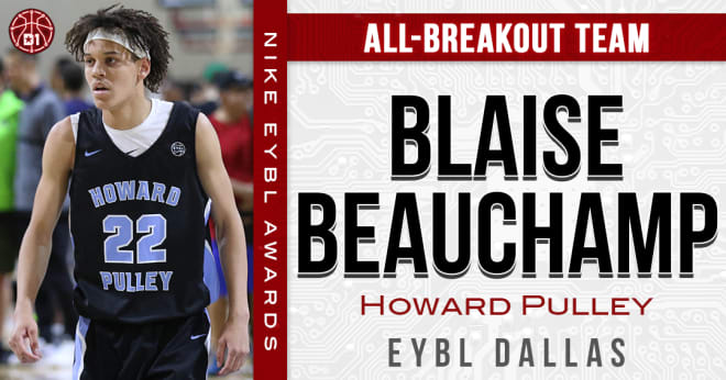 Blaise Beauchamp leading the Howard Pulley Panthers in scoring during EYBL Dallas.
