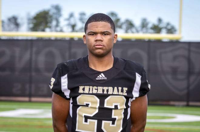 Rivals.com ranks Knightdale (N.C.) High junior running back Trevion Cooley the No. 39 overall player in the state of North Carolina in the class of 2021.