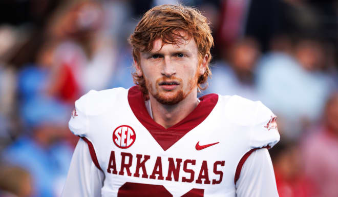 Arkansas Razorbacks Football Punter Max Fletcher Enters Transfer Portal