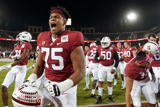 Stanford OL Walter Rouse entered the transfer portal on Thursday night