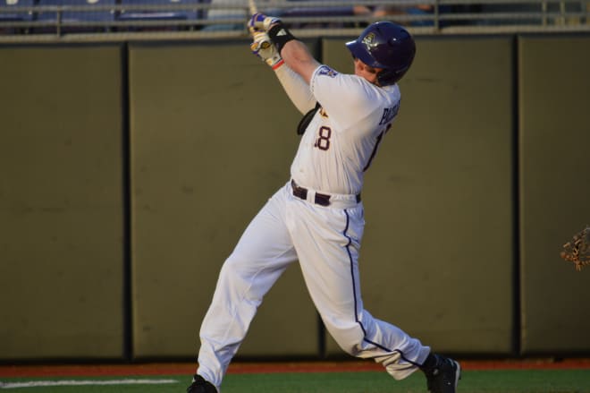 Bryant Packard and (7)East Carolina laid down the law in a 15-2 Friday night AAC victory over South Florida.