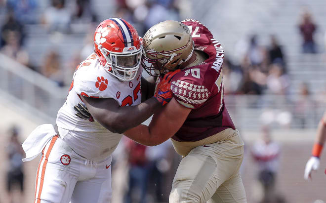 Clemson blasted Florida State 59-10 last year in Tallahassee.