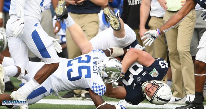 Bowers pulled in three receptions against Kentucky in the Citrus Bowl.