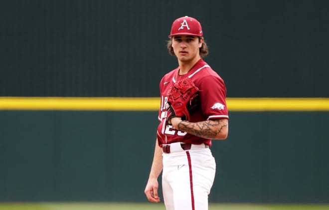 Arkansas RHP pitcher Brady Tygart will be out for the next five to six weeks, according to head coach Dave Van Horn.