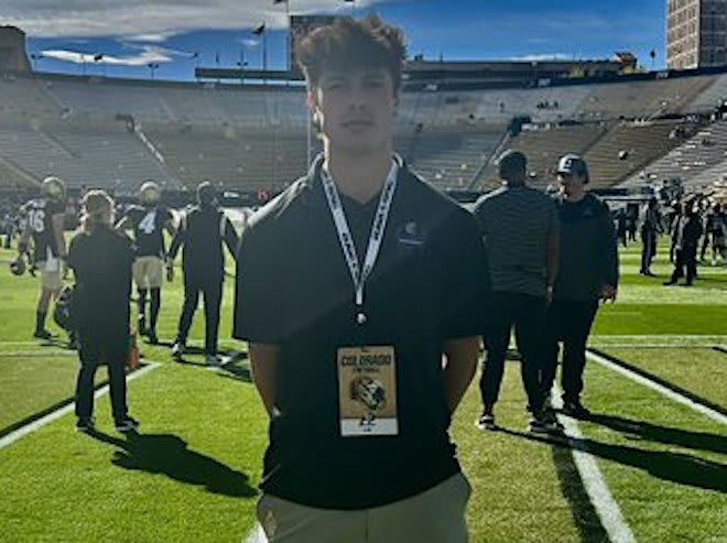 Three-star quarterback Cole LaCrue took his official visit to Wisconsin this weekend. 