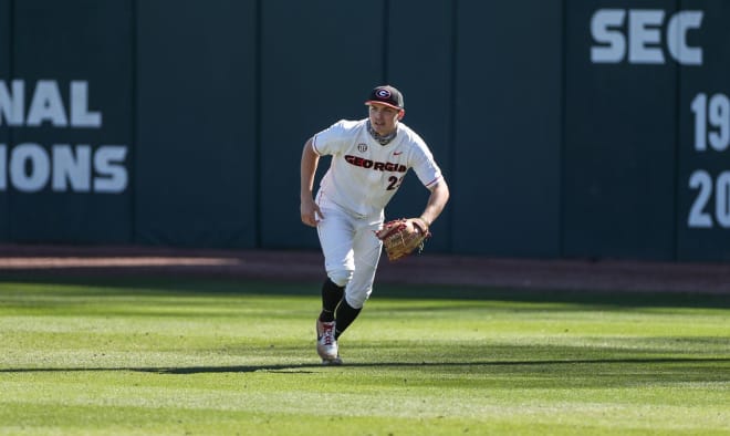 Connor Tate is arguably the best hitter in Georgia's lineup.