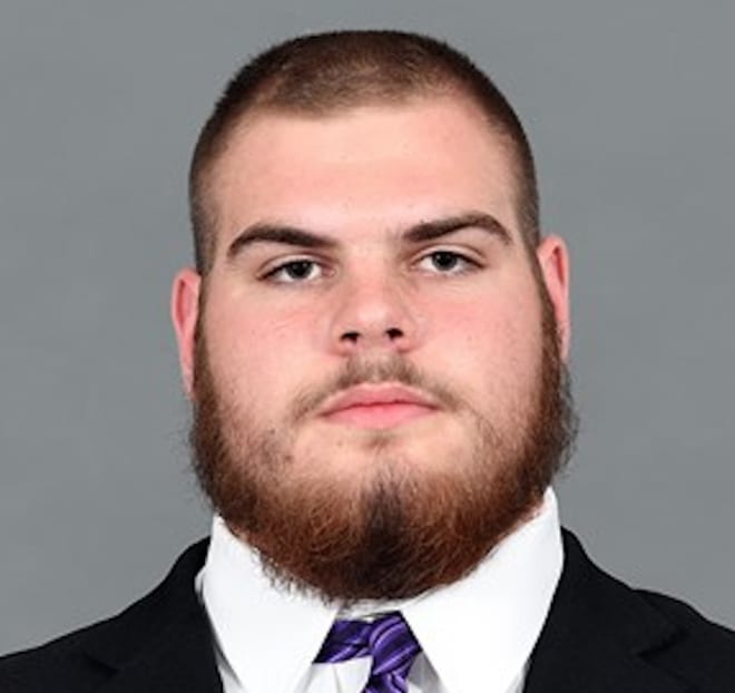 Kidwell has moved from right tackle to left tackle this spring.