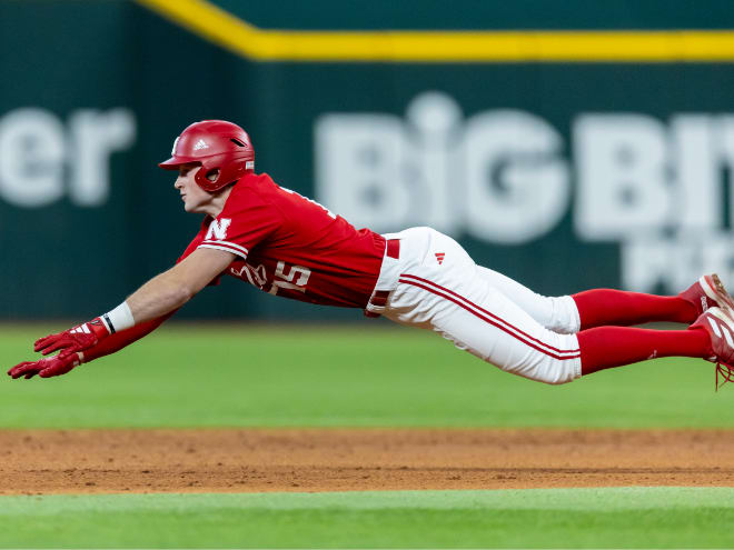 Nebraska baseball sophomore infielder Dylan Carey