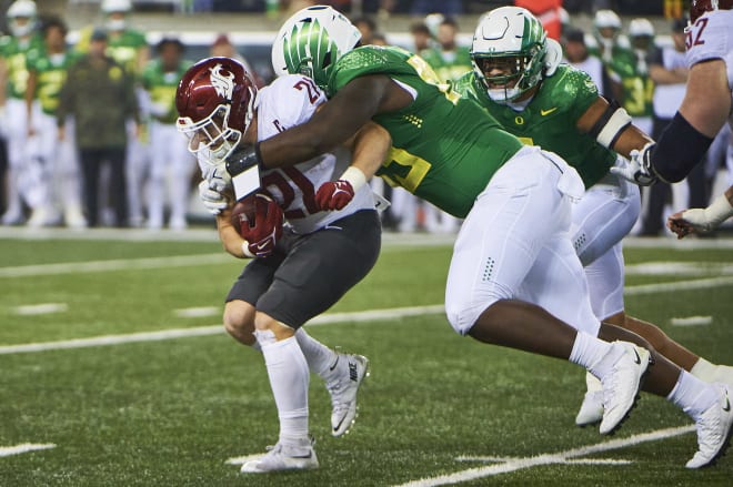 There appears to be mutual interest between Oregon defensive lineman Jayson Jones and FSU.