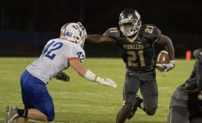 Jonesborough (Tenn.) David Crockett linebacker and Notre Dame commit Prince Kollie