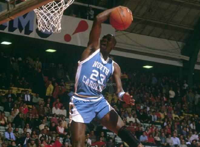 It was merely just 2 points in a 12-point win, but Michel Jordan's dunk at Maryland in 1984 has stood the test of time.