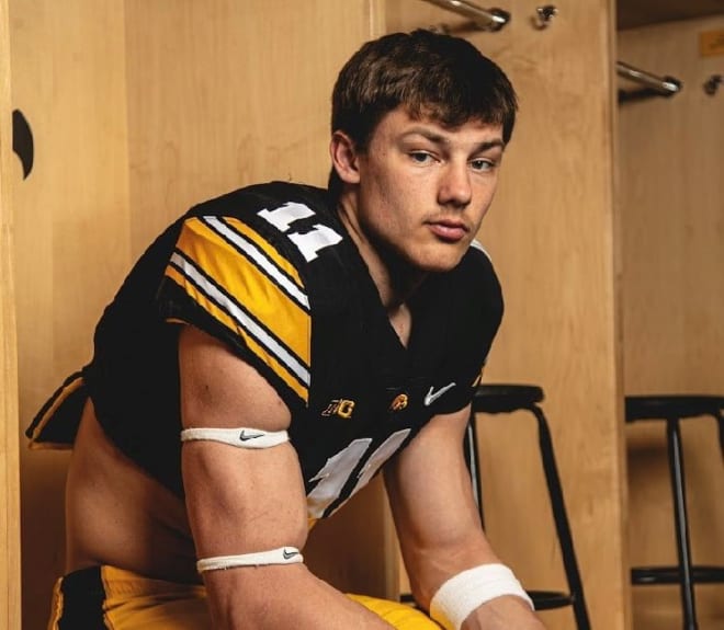 In-state linebacker Kooper Ebel added a scholarship offer from Iowa Hawkeyes on Saturday.