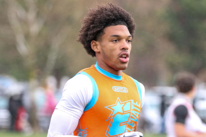 USC is on the spring visit schedule for two-way four-star prospect Chris Lawson.
