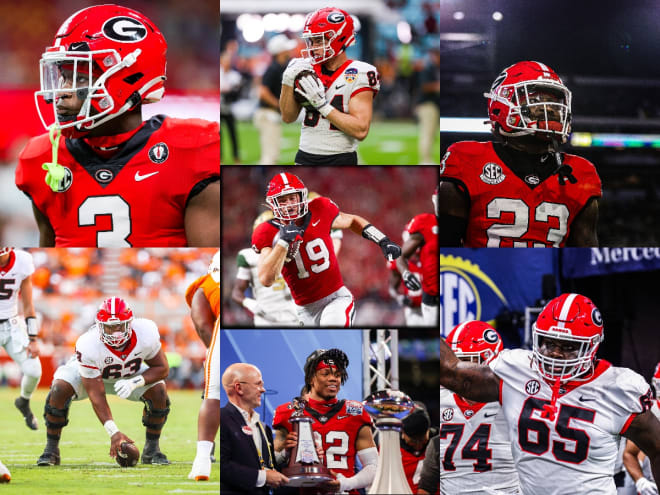 After a record-breaking 25 combined Georgia players were drafted in 2022 and 2023, could this year’s draft total for the Bulldogs also be in the double digits?