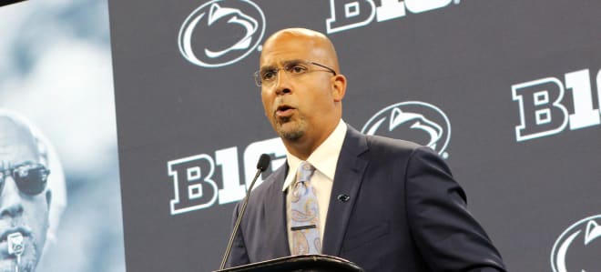 Penn State Nittany Lions Football head coach James Franklin