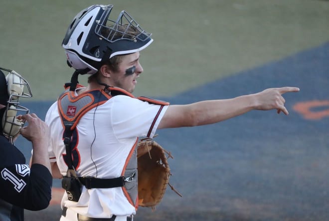 After starting 15 games behind the plate last year, Kyle Teel enters the 2022 season as UVa's primary catcher.
